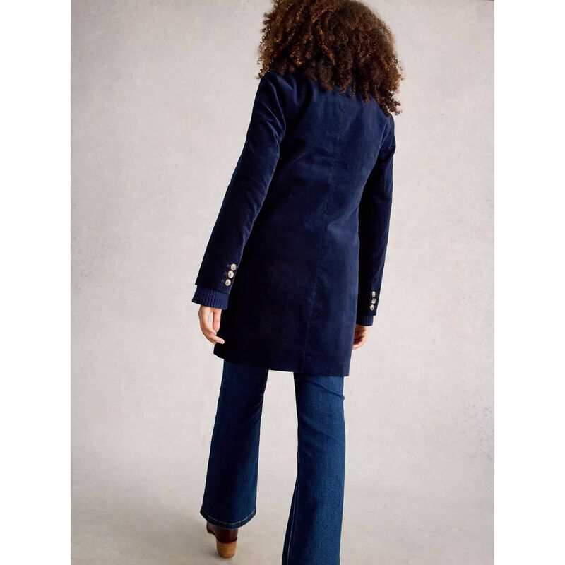 White Stuff Karla Velvet Coat image number 1